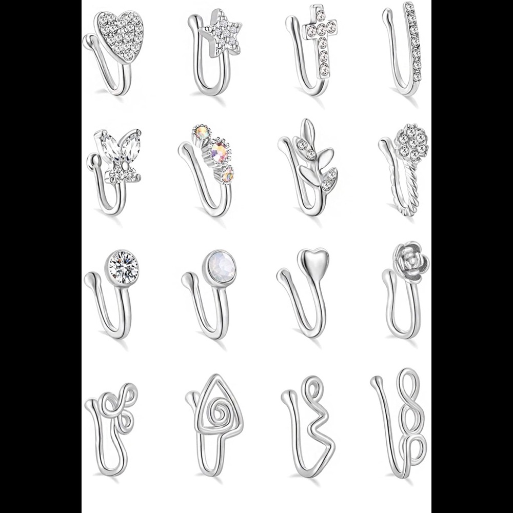 For charity ! New faux nose rings